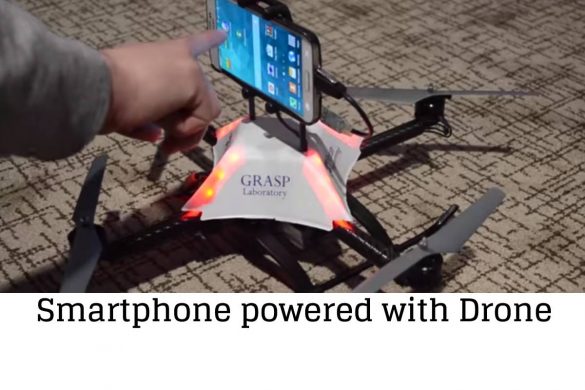 smartphone with drone