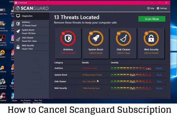 how to cancel scanguard subscription