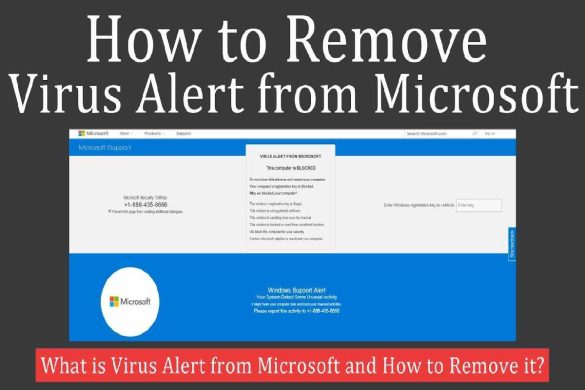 How to Remove the Virus Alert from Microsoft Windows PC
