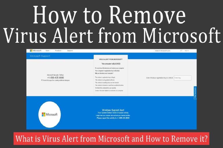 How to Remove the Virus Alert from Microsoft Windows PC