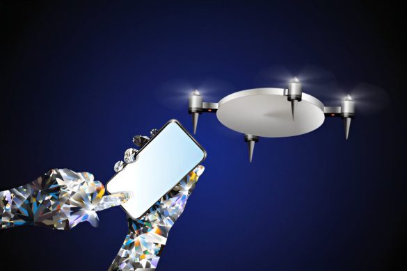 How to Fly a powered Drone with Your Smart Phone or Tablet